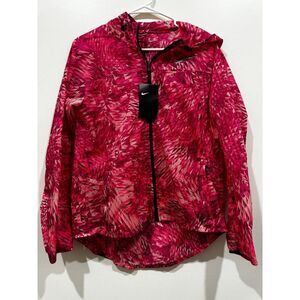 Women's NWT Pink Nike Windbreaker Jacket Size M